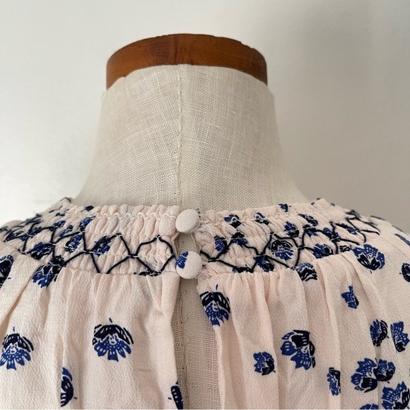 Free People Ivory Combo Tunic Top NWT Small - Picture 6 of 9